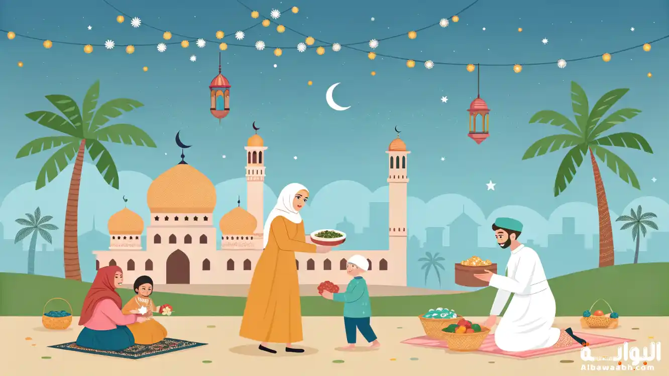 خطبة عيد الفطر مكتوبة