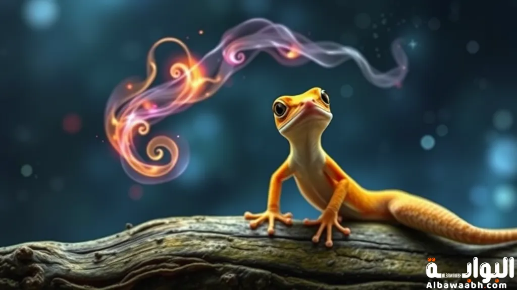 رؤية الوزغ في المنام للمتزوجة