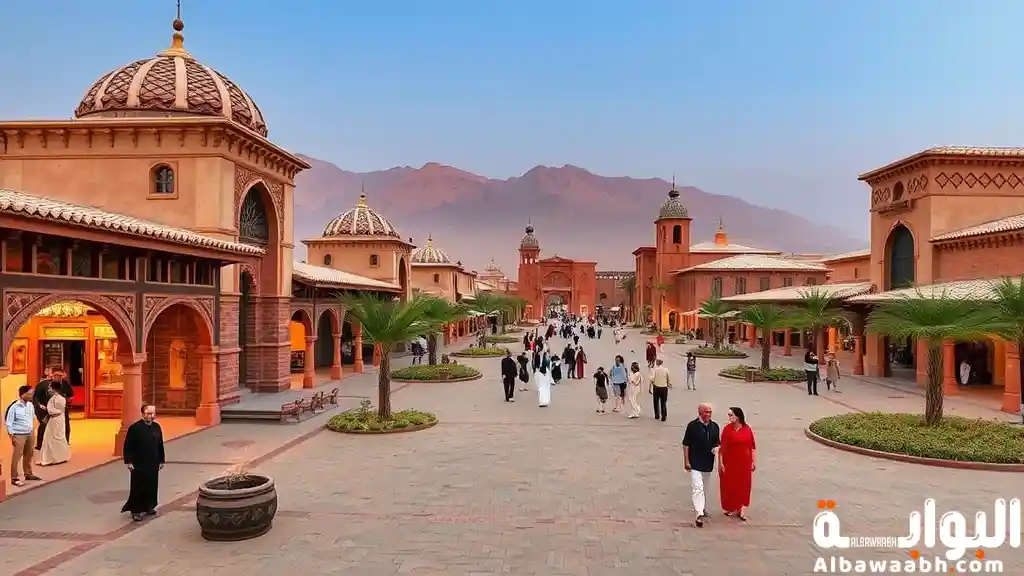 أين تقع قرية الجنادرية