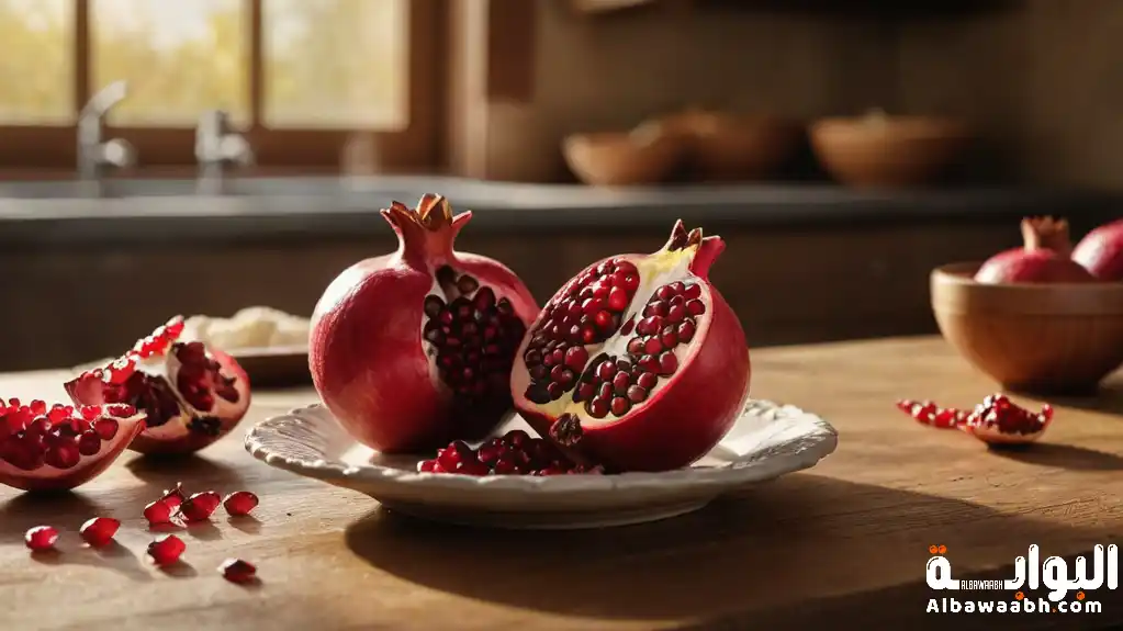 قوائد قشر الرمان 