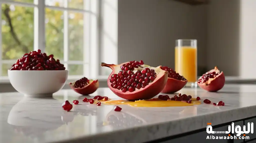 فوائد قشر الرمان 