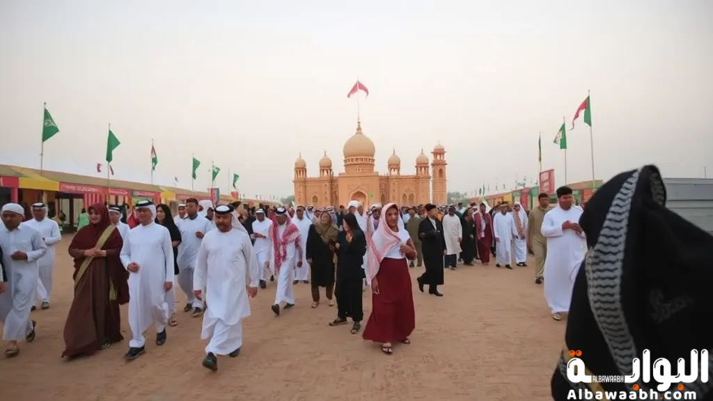 أين تقع قرية الجنادرية