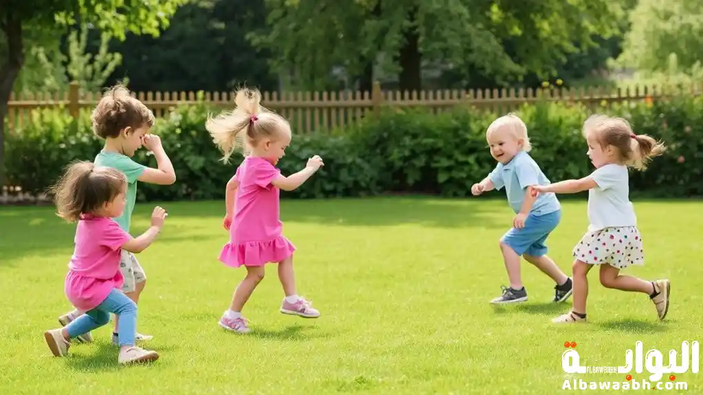 ألعاب حركية للأطفال بدون أدوات