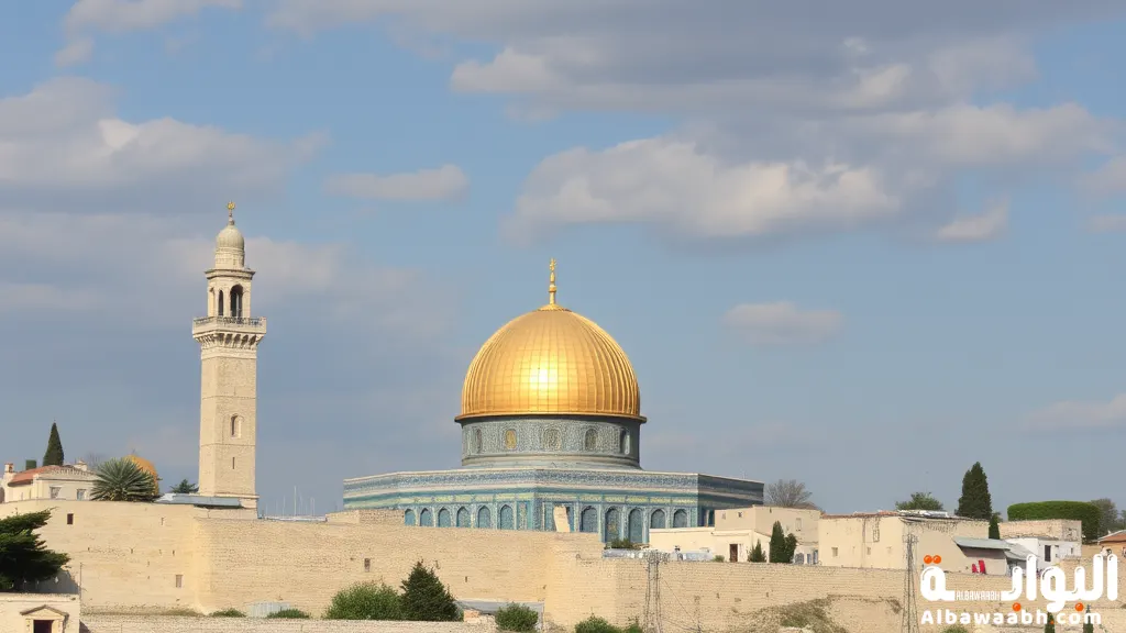 موضوع عن القدس: عاصمة الروح والتاريخ في قلب فلسطين