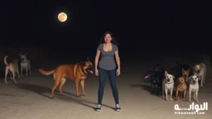 رؤية الكلاب في المنام للمتزوجة