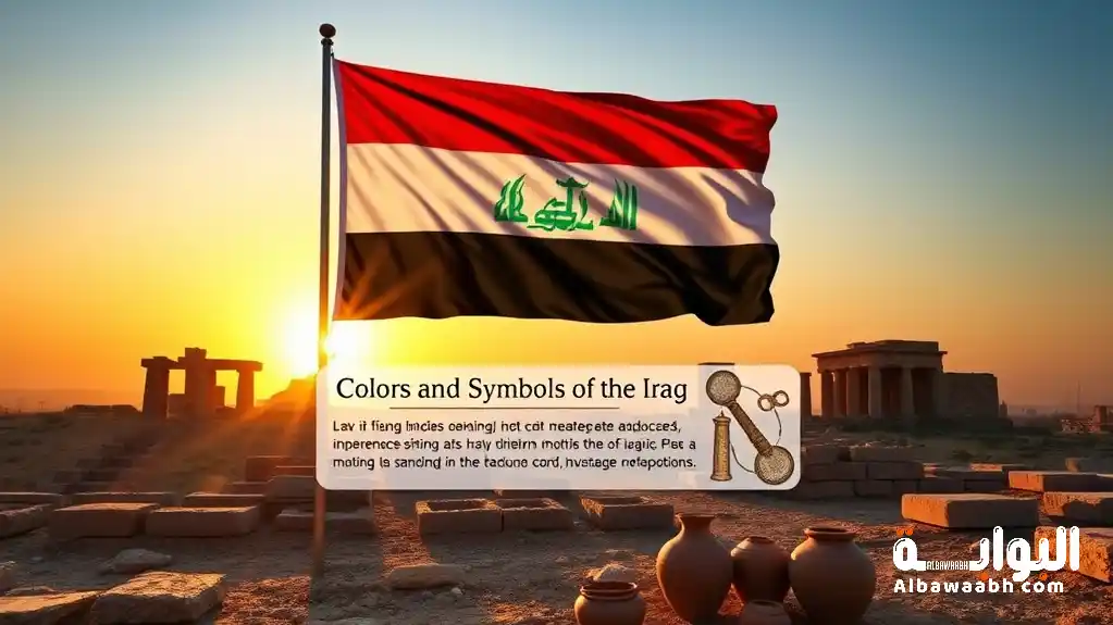 ألوان العلم العراقي