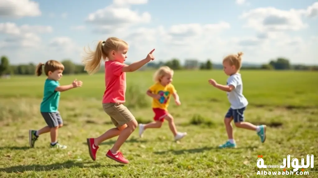 ألعاب حركية للأطفال بدون أدوات