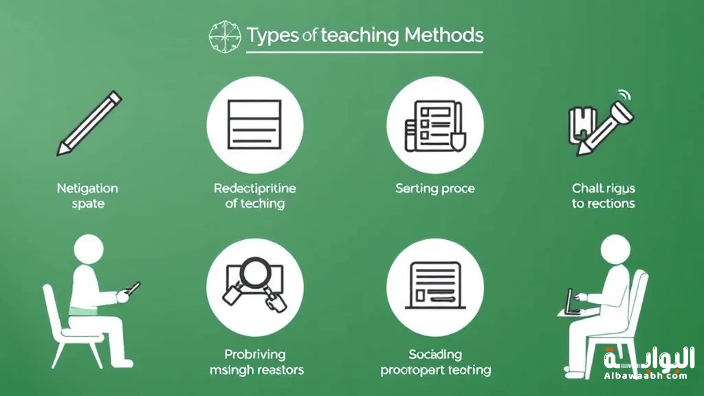 أنواع طرق التدريس