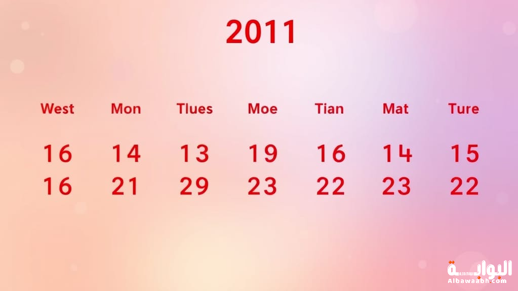 أشهر السنة الميلادية