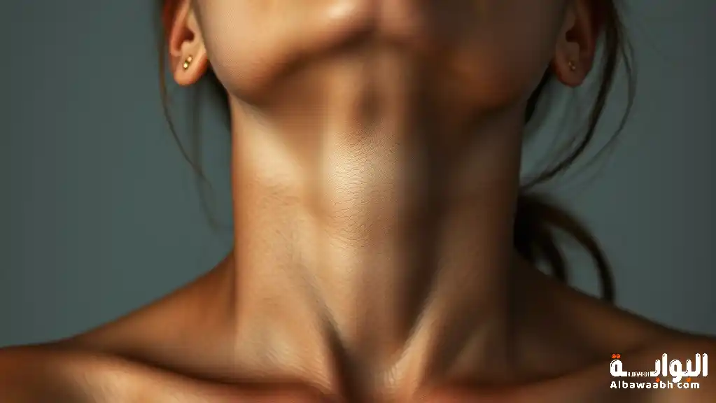 أسباب سواد الرقبة