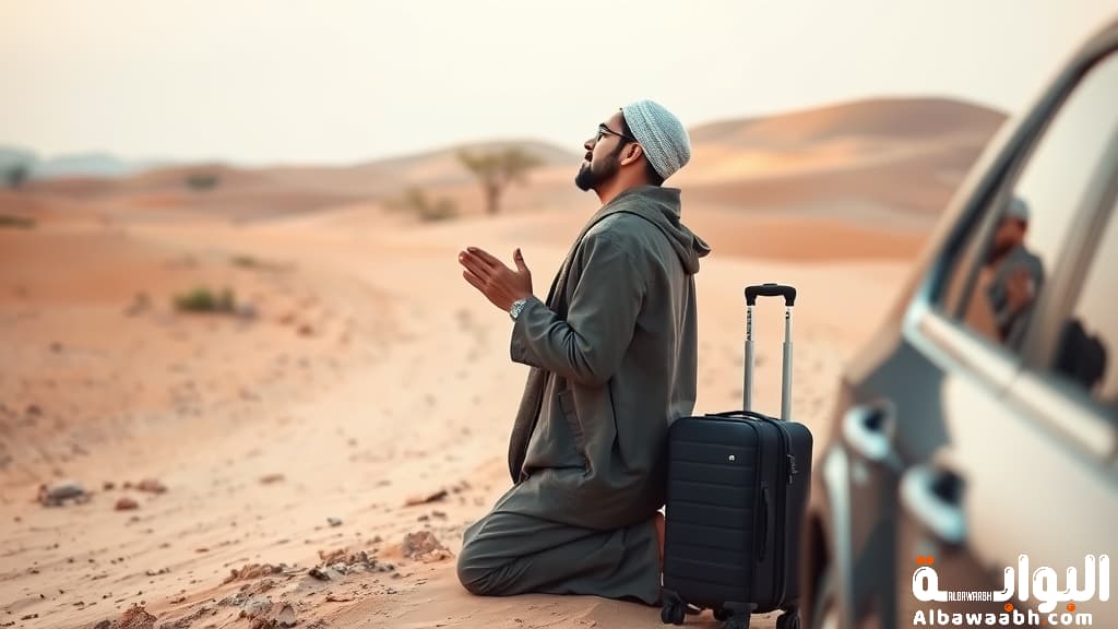 حكم قصر الصلاة الرباعية للمسافر