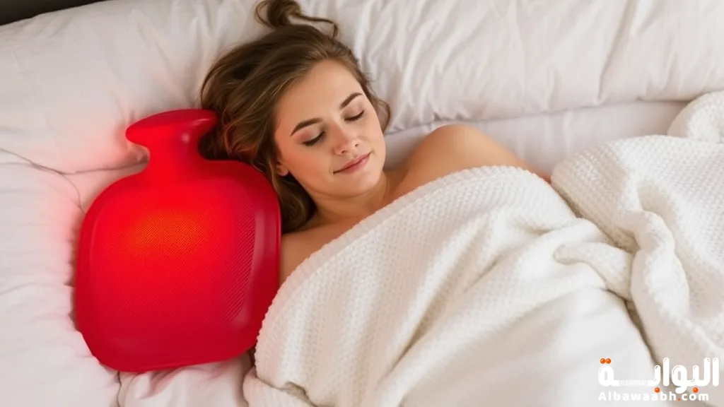 فوائد قربة الماء الساخن