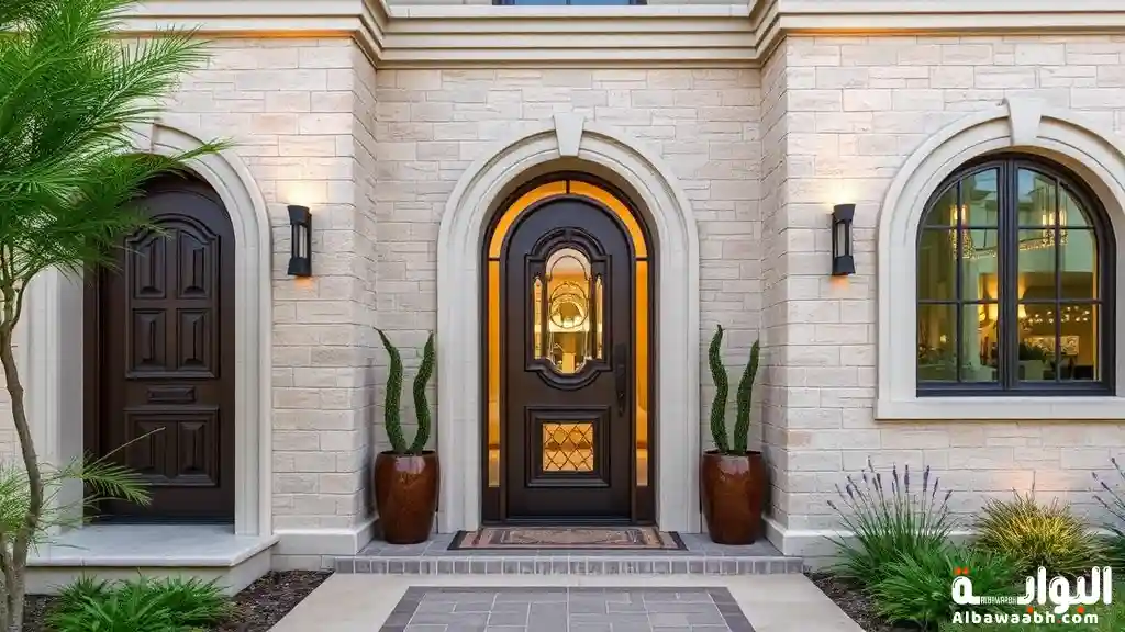 تصميم مدخل منزل سعودي