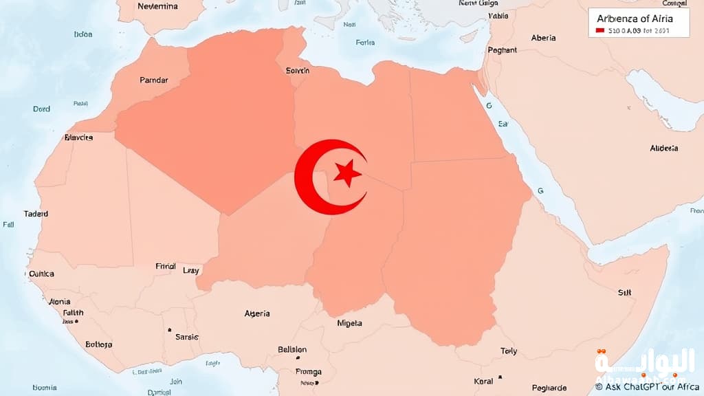 كم تبلغ مساحة الجزائر
