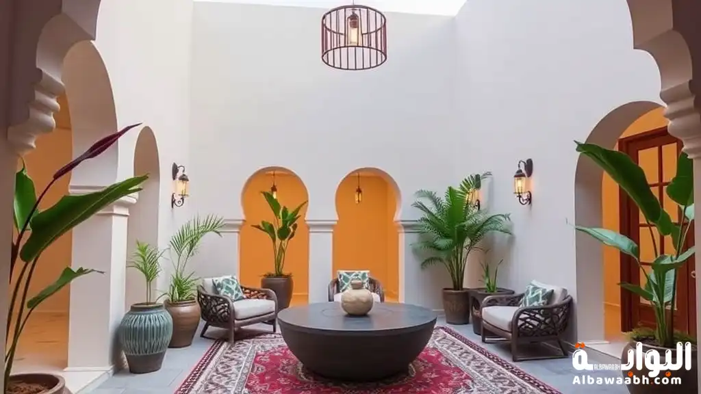  ديكور حوش سعودي