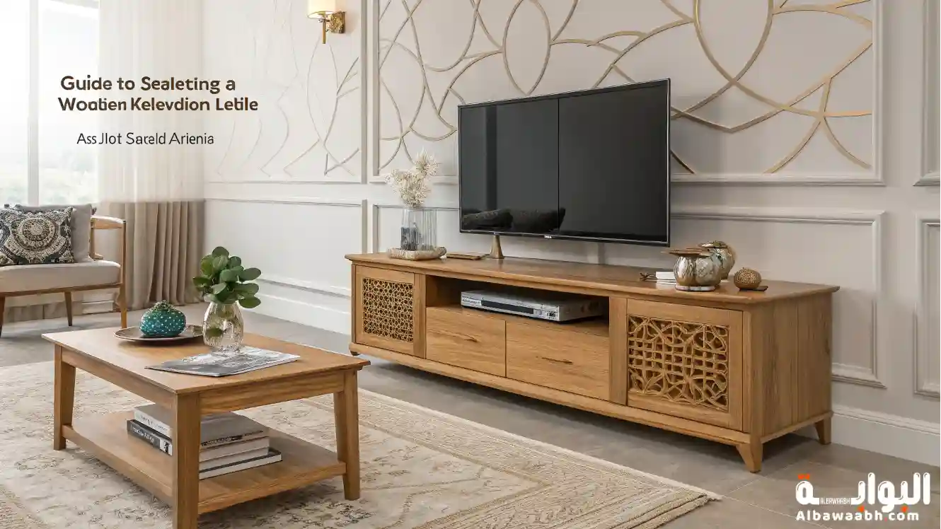  طاولة تليفزيون خشب