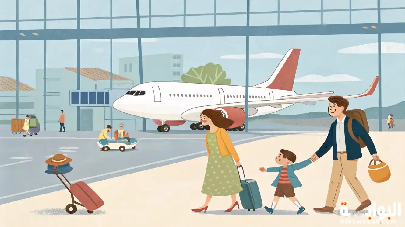 تفسير حلم ركوب الطائرة مع الأهل