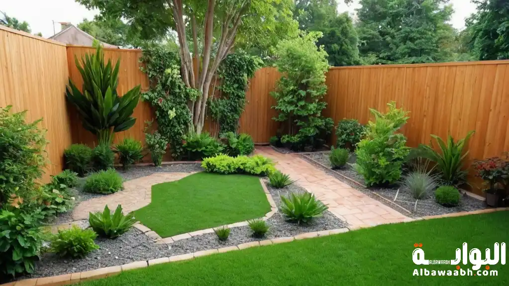 تنسيق حدائق منزلية بسيطة 