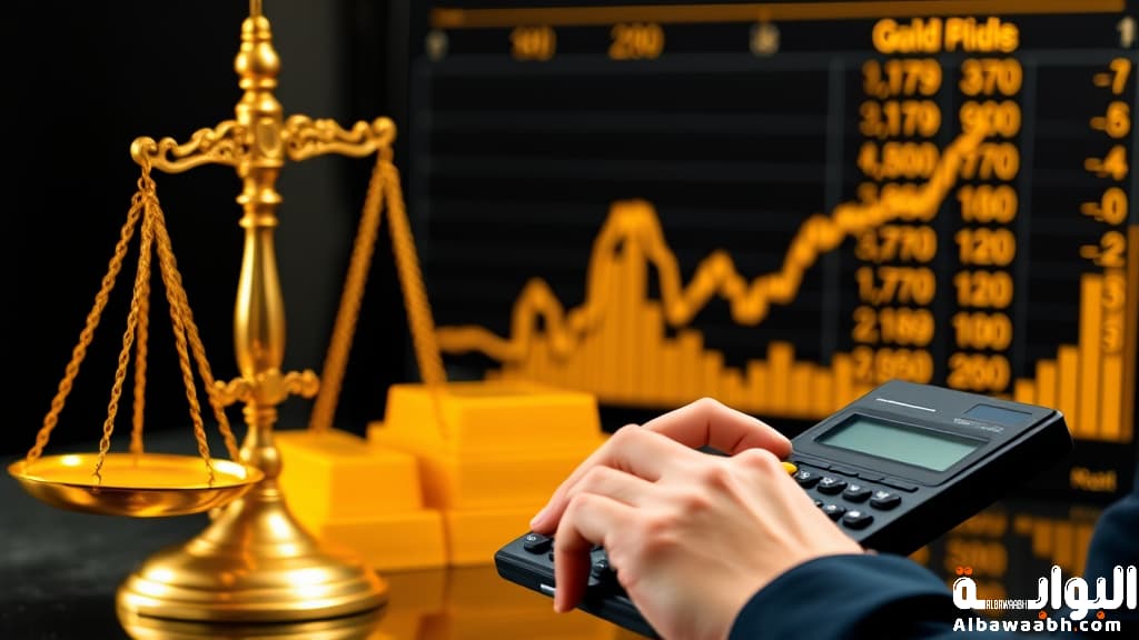 حساب سعر الذهب