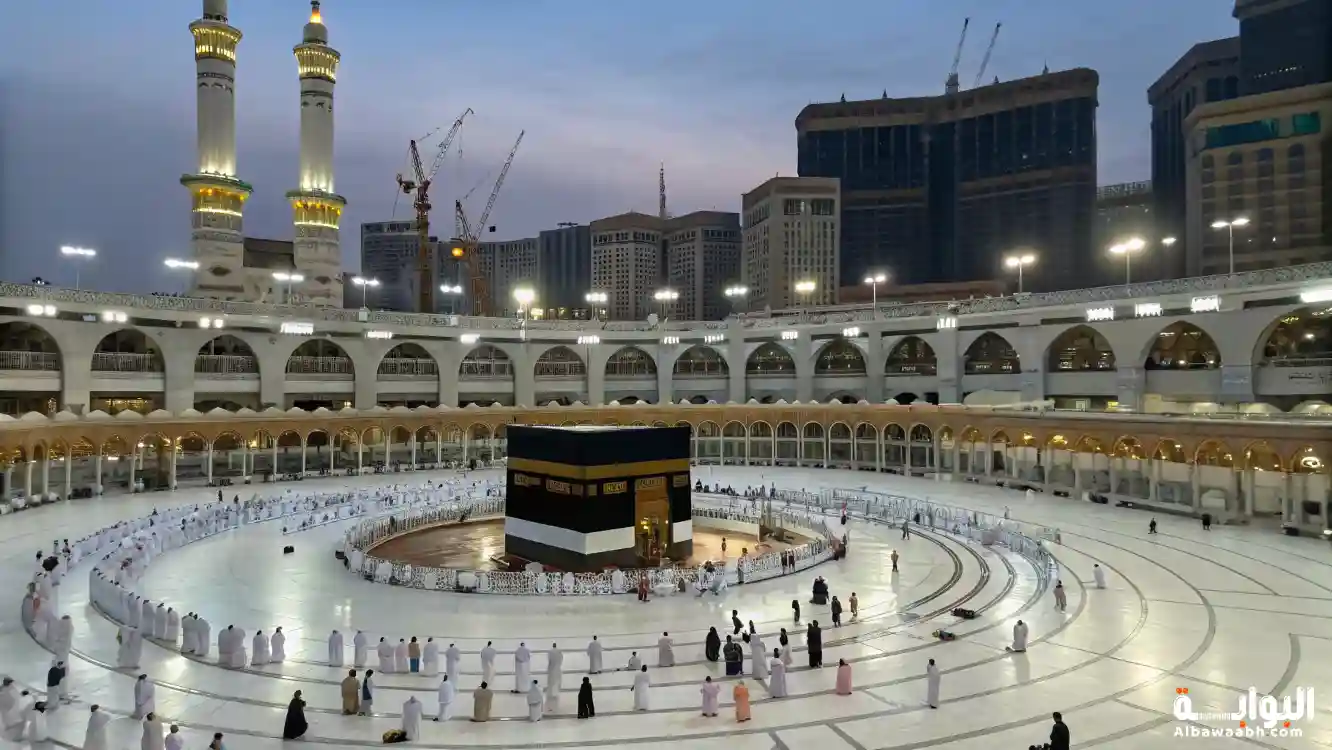 الشراء بعد أداء طواف الوداع