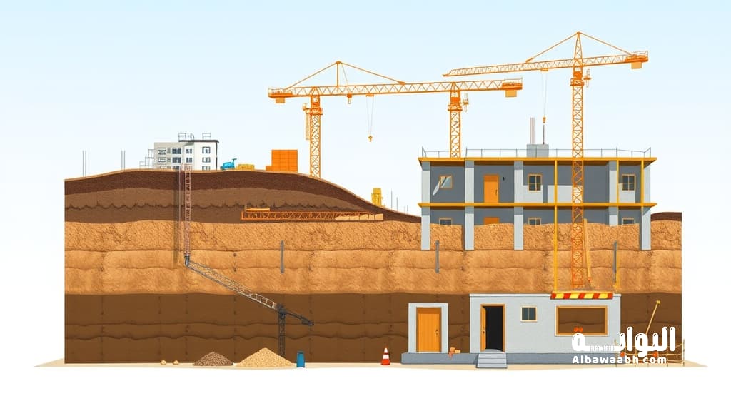 مراحل البناء بالتفصيل