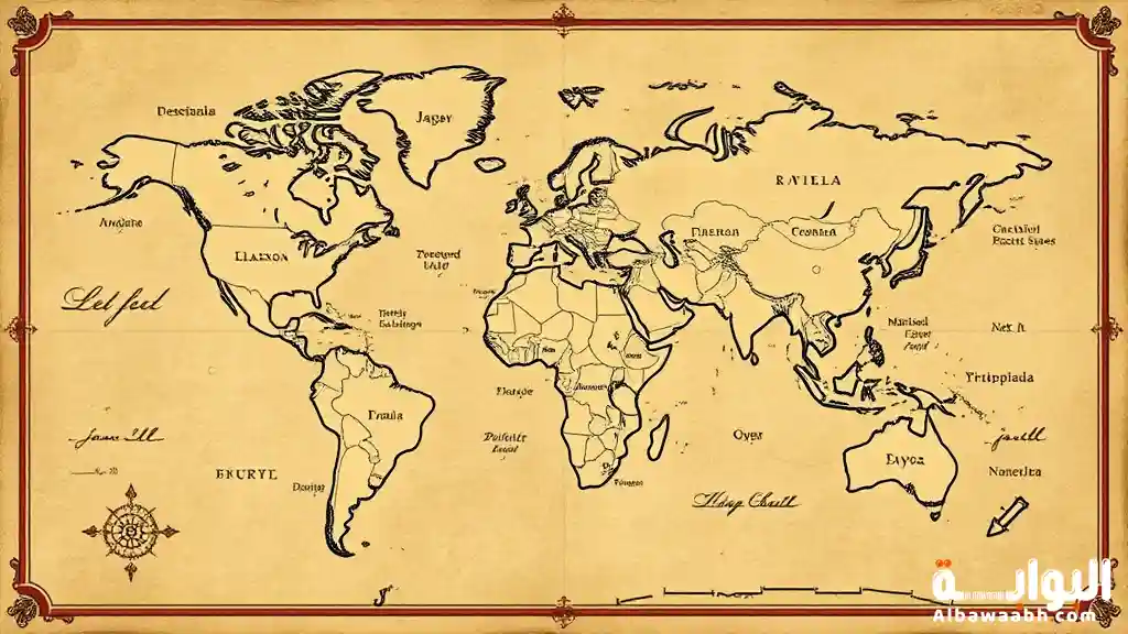 رموز الخريطة