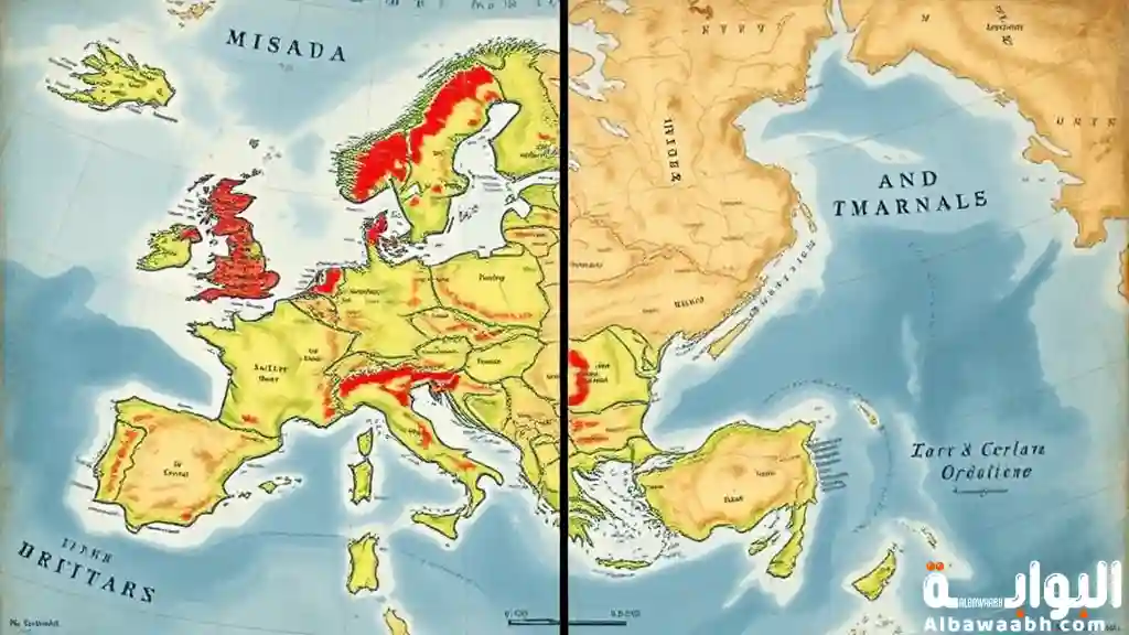 تطور الخرائط الجغرافية