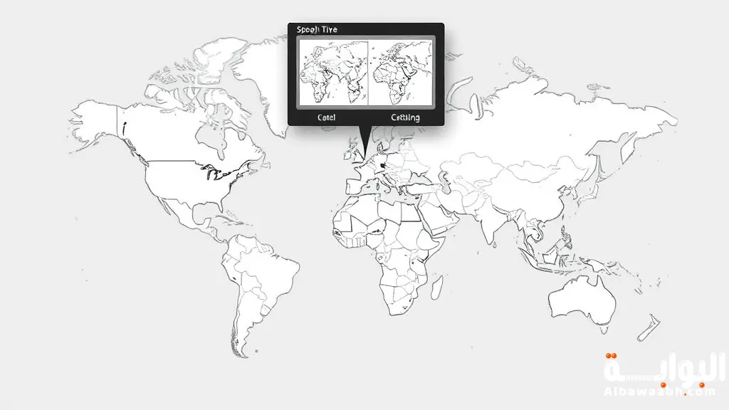 عناصر الخريطة
