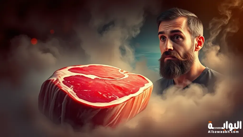 تفسير حلم اللحمة النية