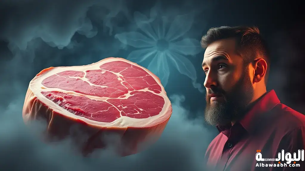 تفسير حلم اللحمة النية