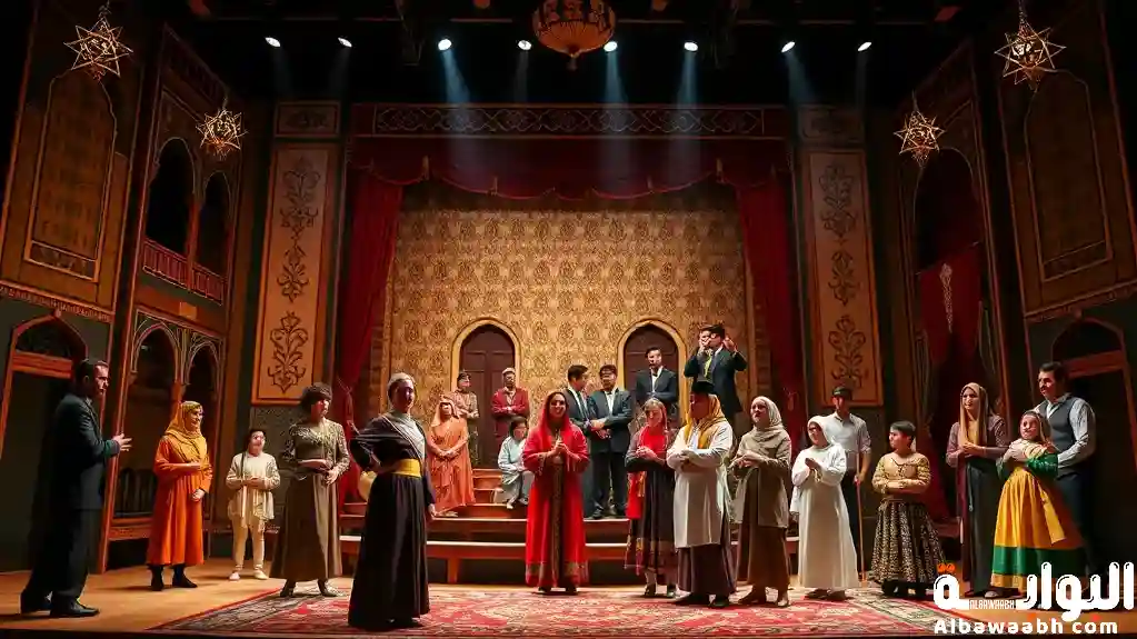 أنواع المسرح المغربي