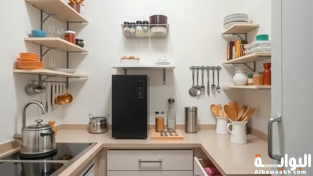 تنظيم المطبخ الصغير