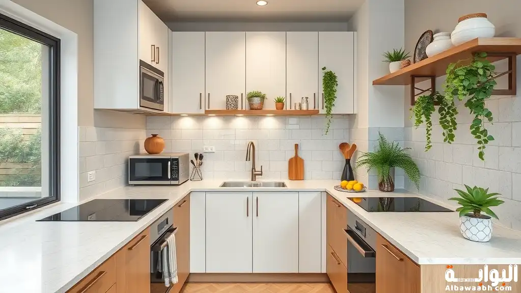 تنظيم المطبخ الصغير