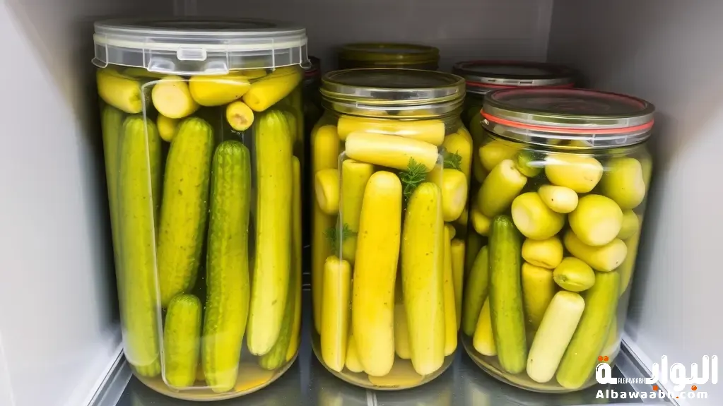 طريقة تخزين المخللات