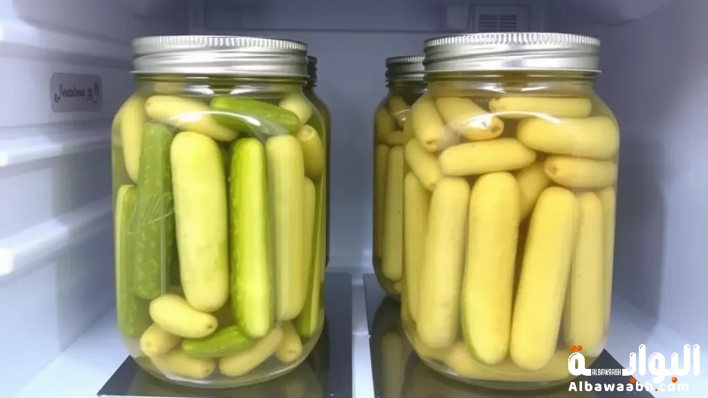 طريقة تخزين المخللات