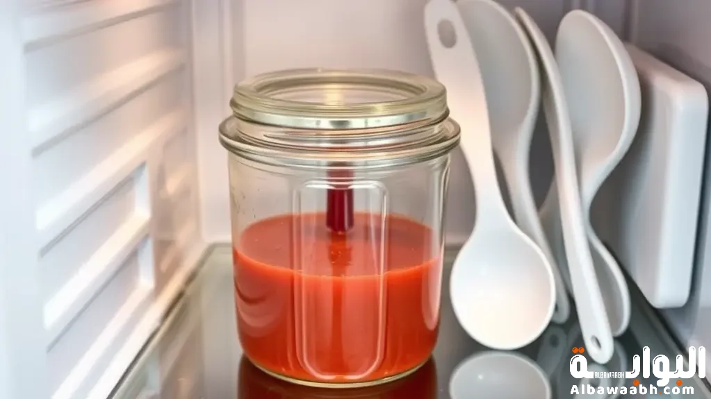 طريقة حفظ الصوص بعد الفتح