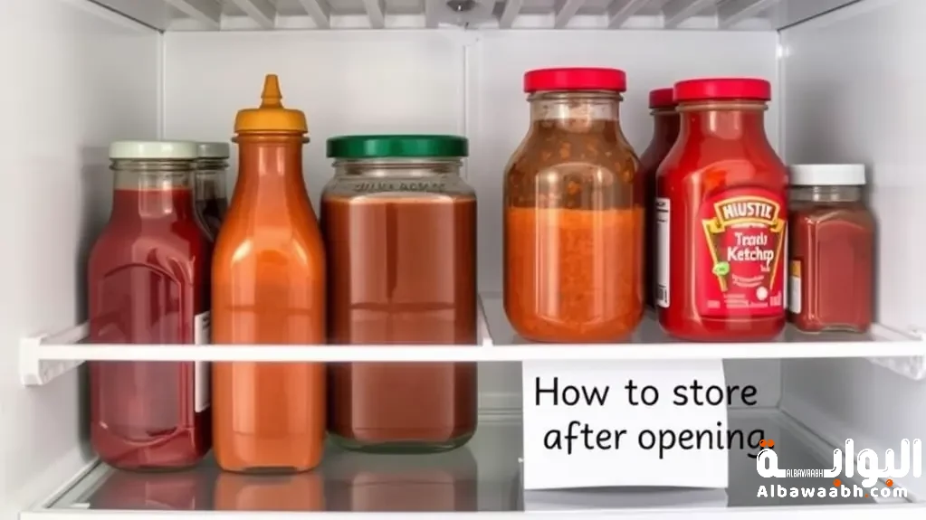 طريقة حفظ الصوص بعد الفتح