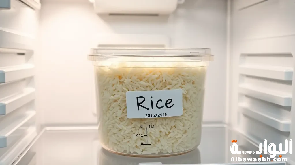 هل يمكن حفظ الأرز في الثلاجة؟