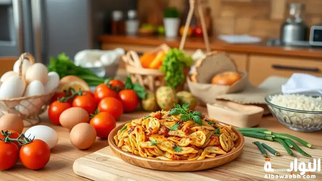 وصفات بالمكونات الموجودة في البيت