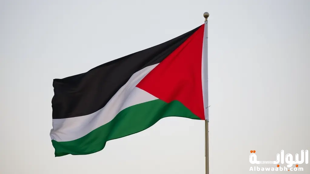ألوان العلم الفلسطيني