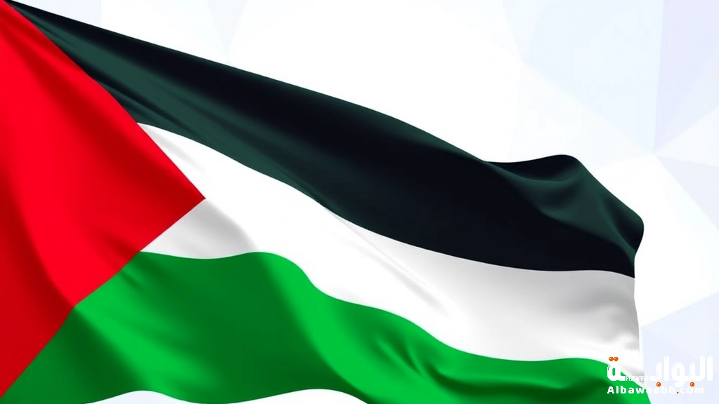 ألوان العلم الفلسطيني