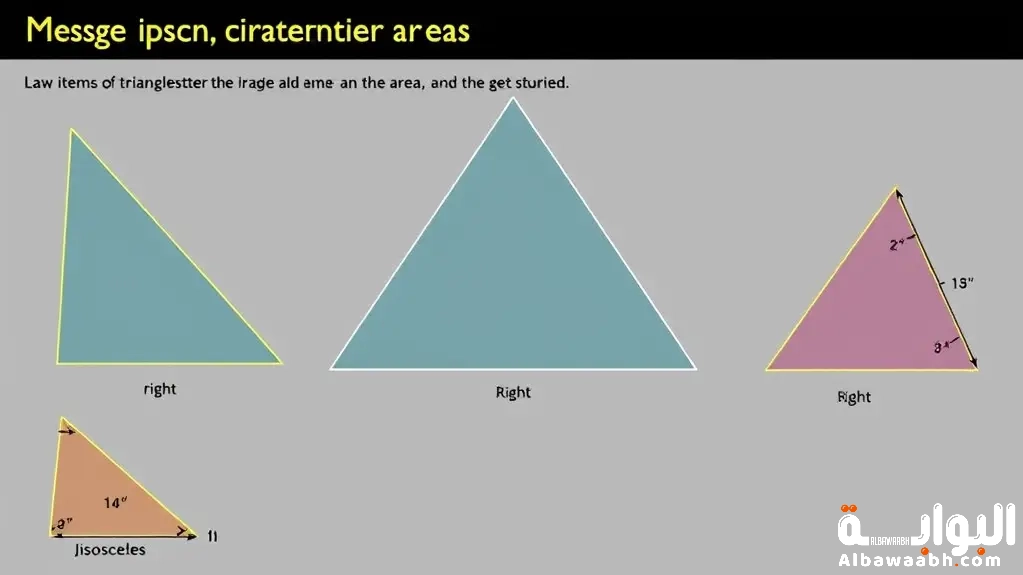 قانون محيط المثلث