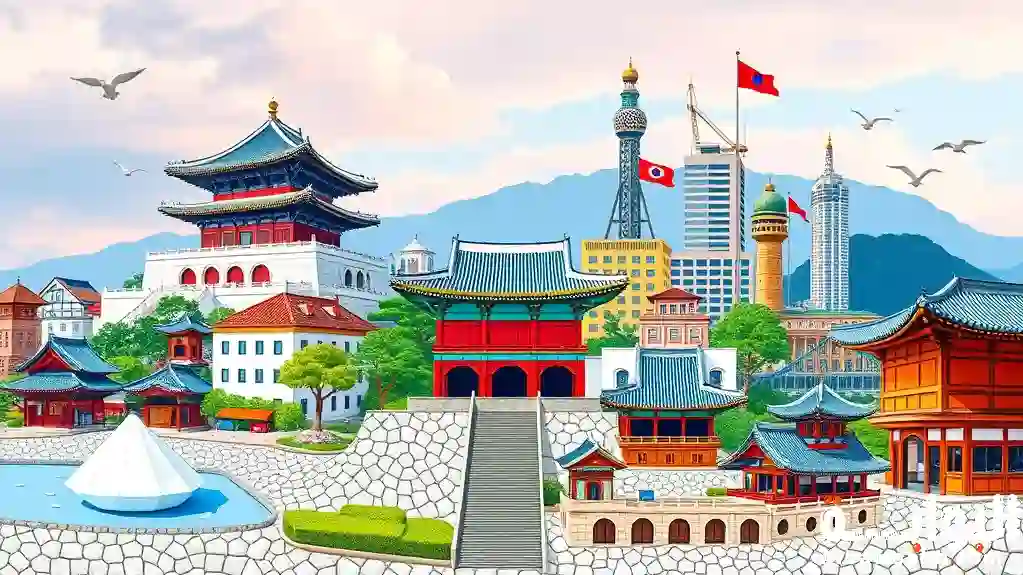 معالم كوريا الجنوبية