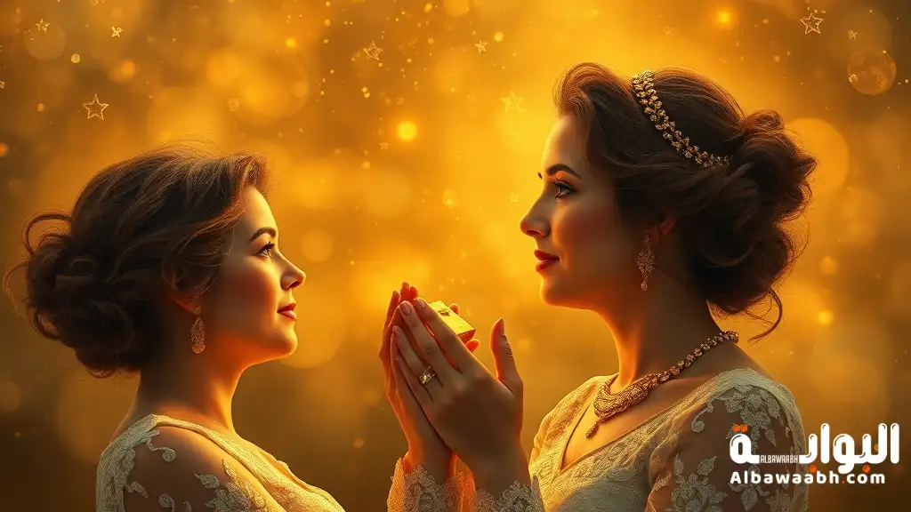 رؤية الذهب في المنام للمتزوجة 