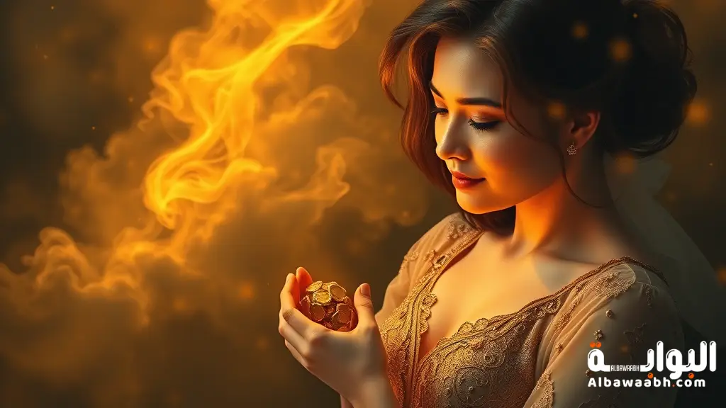 رؤية الذهب في المنام للمتزوجة 