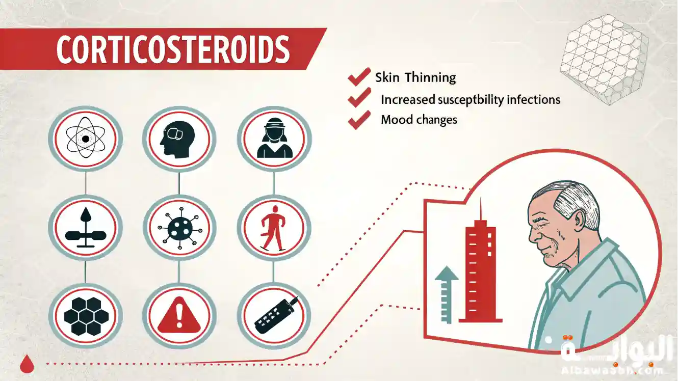 أضرار الكورتيزون