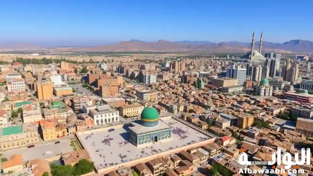 كم تبعد المدينة عن مكة