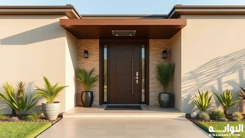 تصميم مدخل منزل سعودي