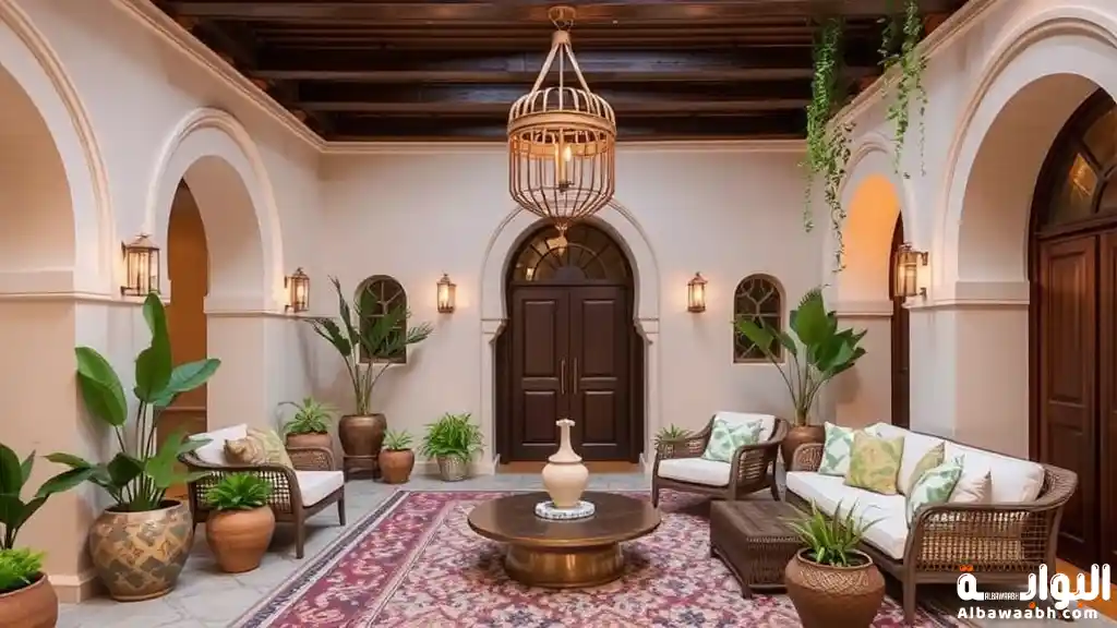  ديكور حوش سعودي