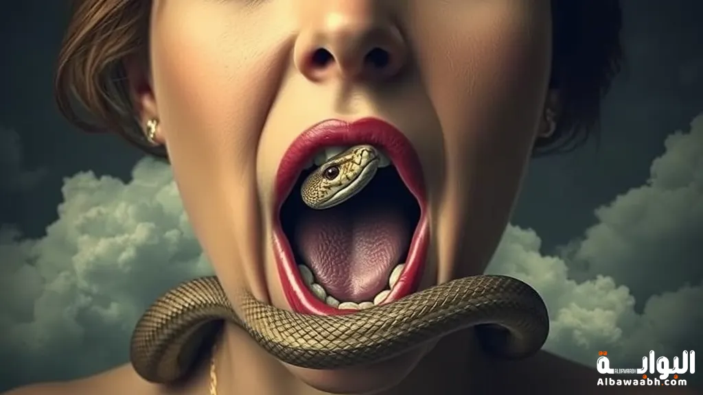 تفسير حلم خروج الثعبان من الفم للمتزوجه